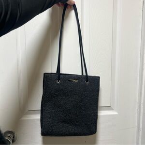 Nine West Charcoal Gray Tote Bag